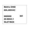 Meltric 26-66043-1 INLET/BOX 26-66043-1